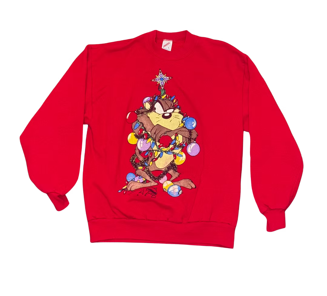 Disney Tasmanian Devil Christmas Sweater
